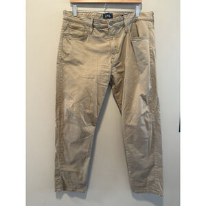 34 HERITAGE Courage Mid-Rise Straight Jeans Men’s Size 36x30 Tan New With tags